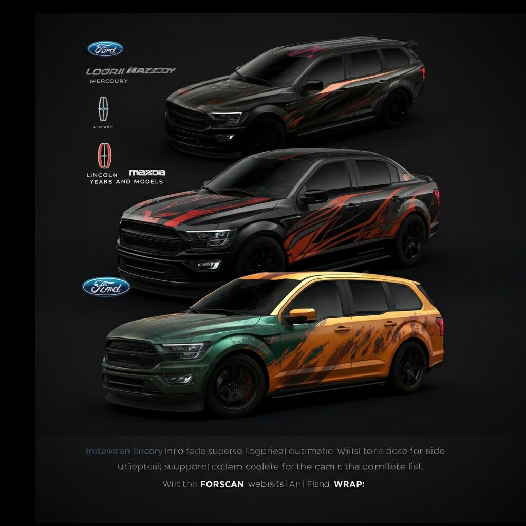 FORScan for Ford, Lincoln, Mazda, and Mercury vehicles